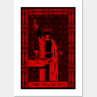 The Magician - Crimson Tarot Cards Sunweaver Posters and Art